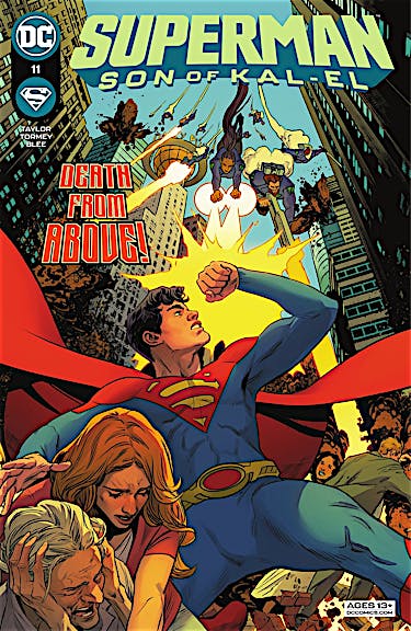 Superman: Son of Kal-El #11 preview images