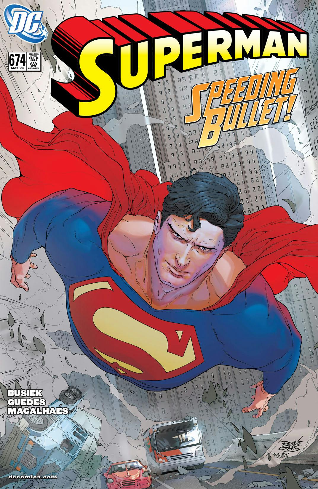 Superman (2006-) #674 preview images