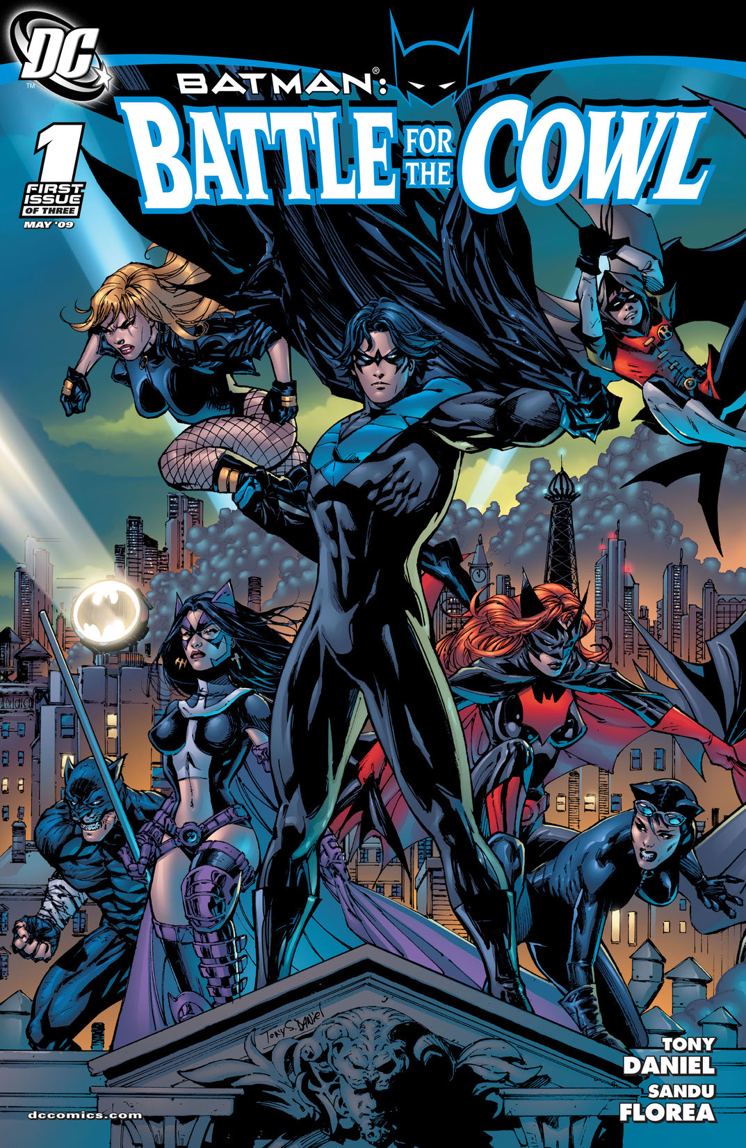 Batman: Battle for the Cowl #1 preview images