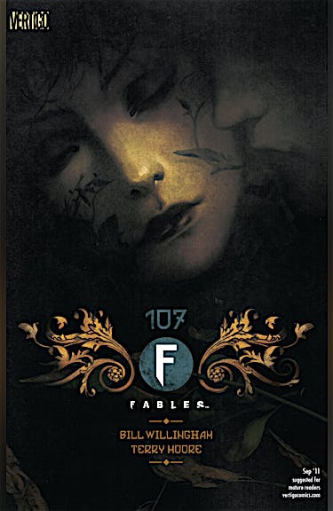 Fables #107 preview images