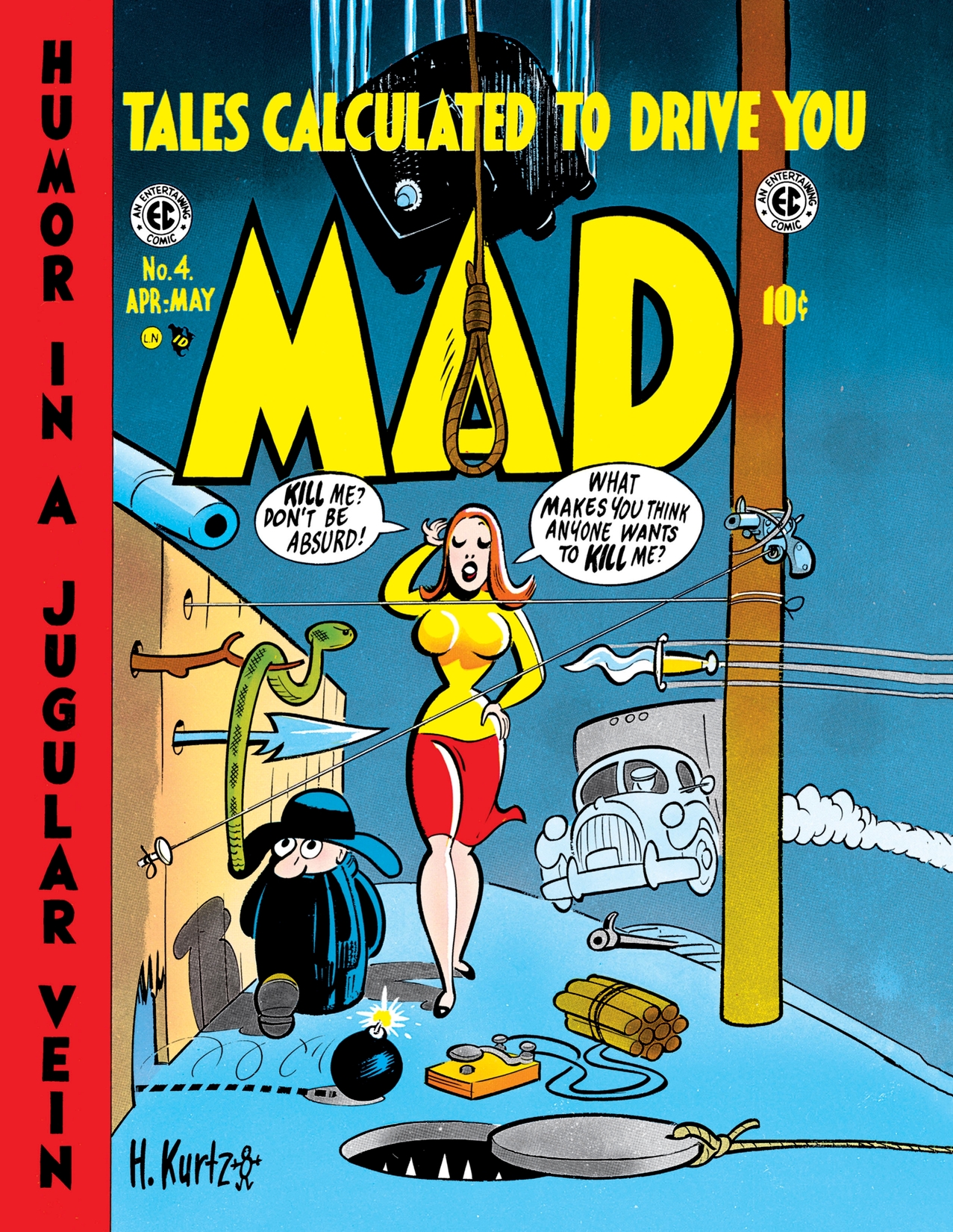 MAD Magazine #4 preview images