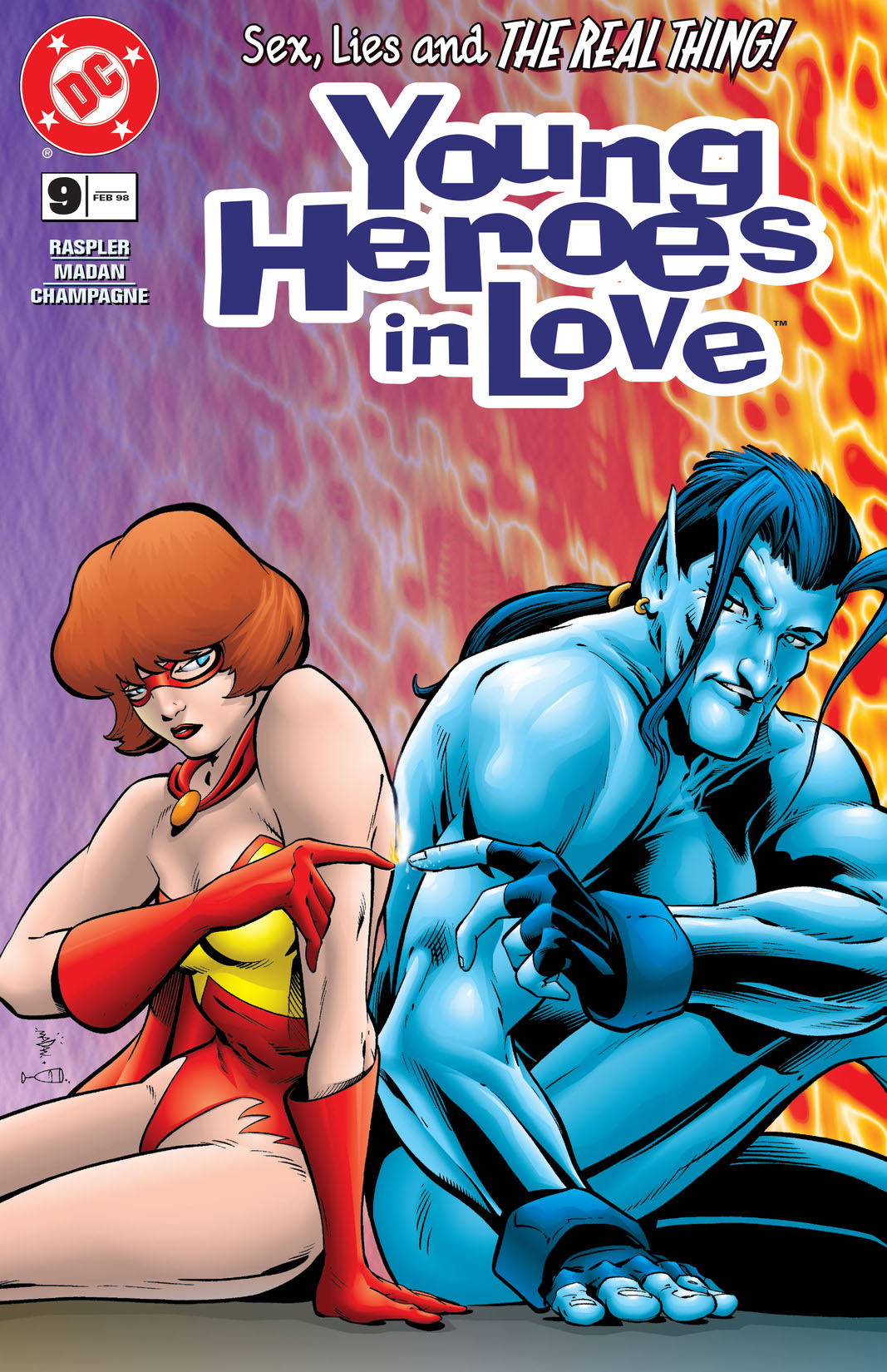 Young Heroes in Love #9 preview images