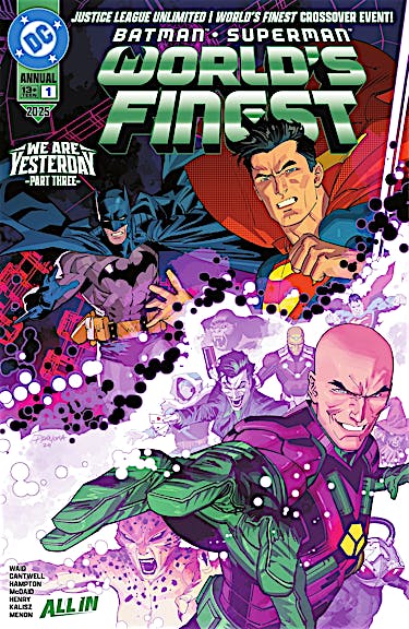 Batman/Superman: World's Finest 2025 Annual #1 preview images