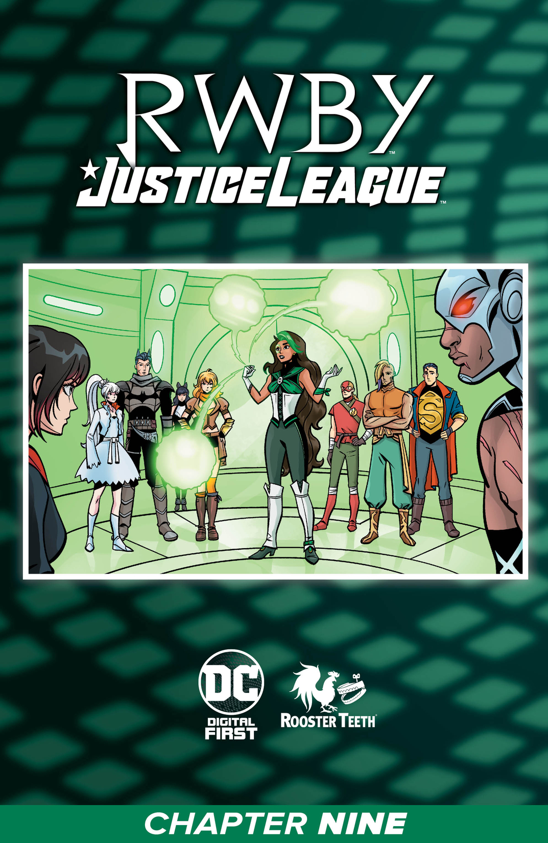 RWBY/Justice League #9 preview images
