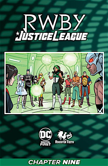 RWBY/Justice League #9 preview images