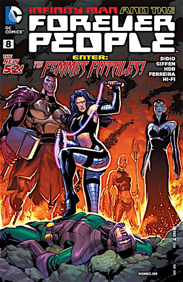 Infinity Man and the Forever People #8 preview images