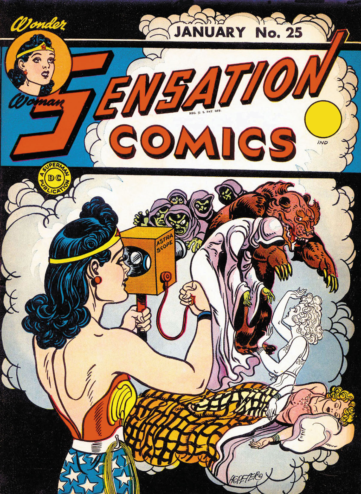 Sensation Comics #25 preview images