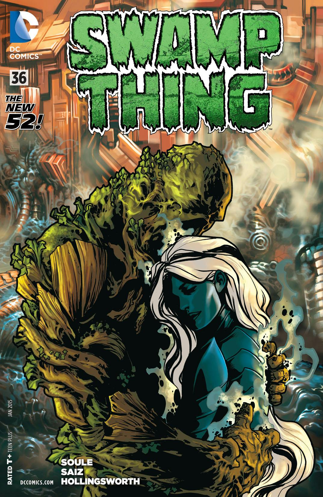 Swamp Thing (2011-) #36 preview images