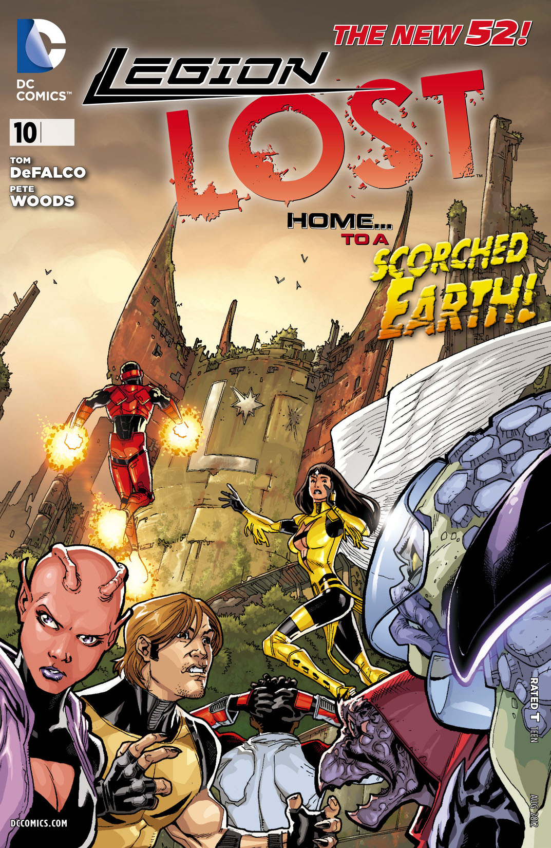 Legion Lost (2011-) #10 preview images