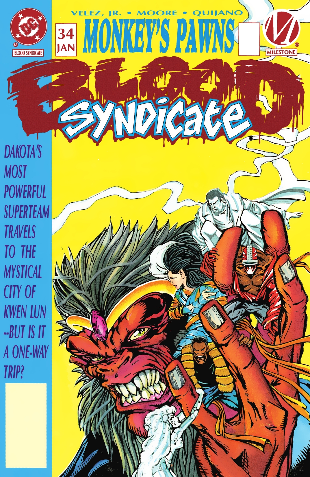 Blood Syndicate #34 preview images