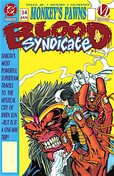 Blood Syndicate #34 preview images
