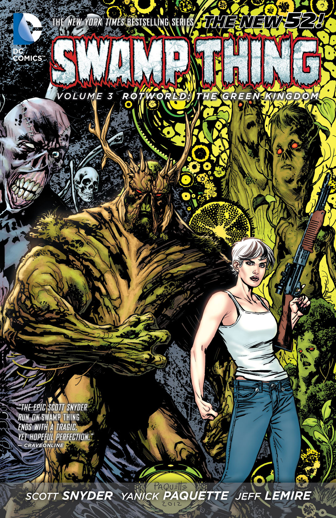 Swamp Thing Vol. 3: Rotworld: The Green Kingdom preview images