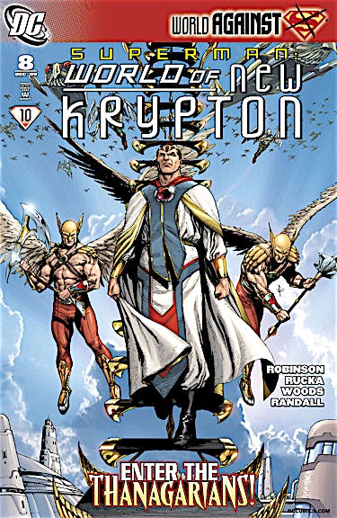 Superman: World of New Krypton #8 preview images
