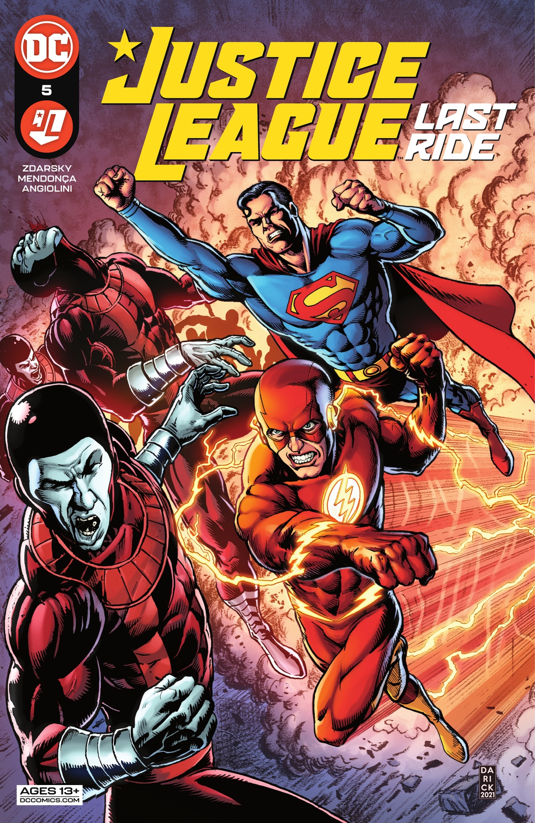 Justice League: Last Ride #5 preview images