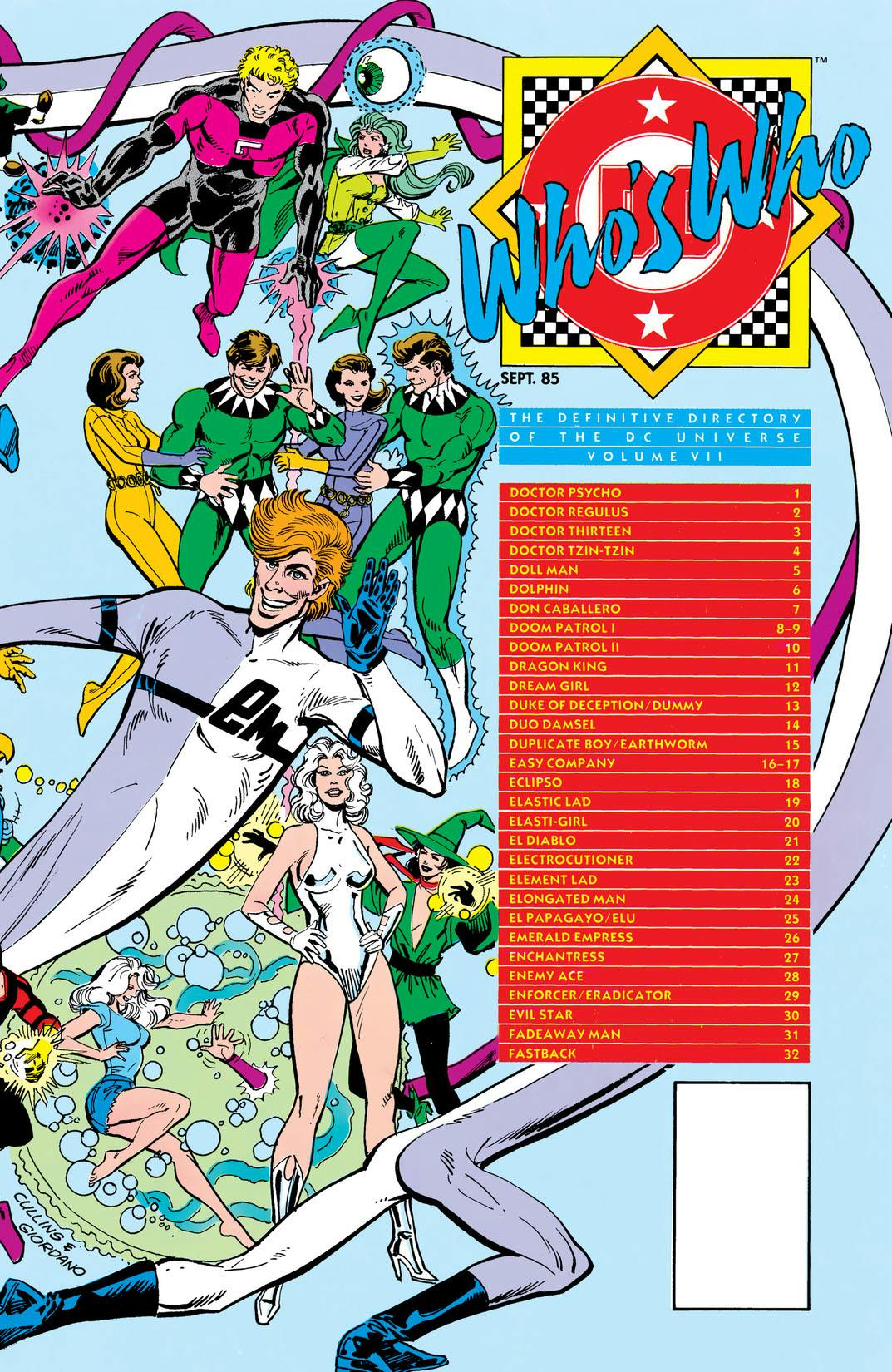 Who's Who: The Definitive Directory of the DC Universe #7 preview images