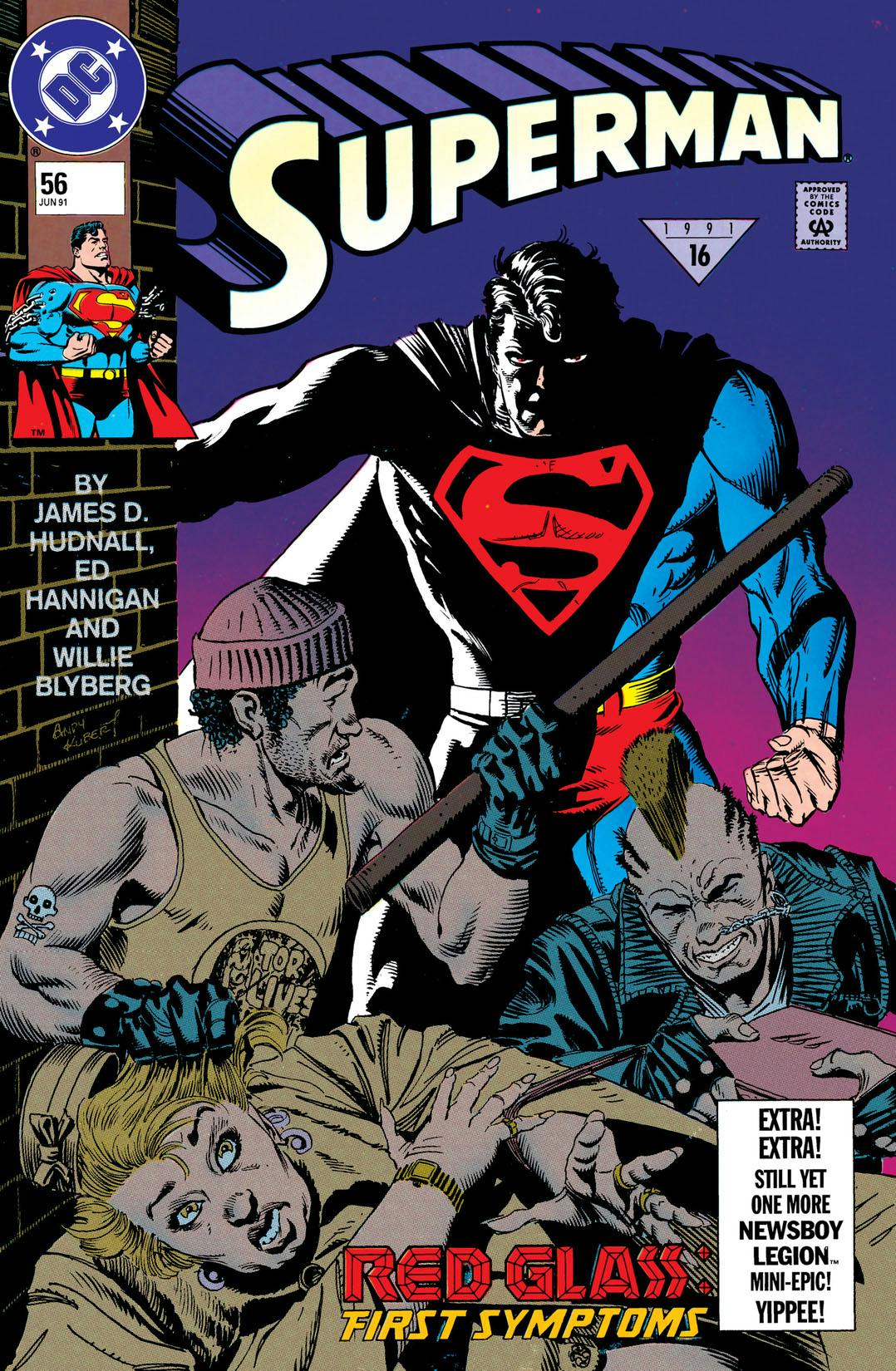Superman (1986-) #56 preview images