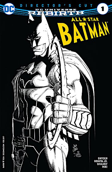 All Star Batman #1 Director's Cut #1 preview images