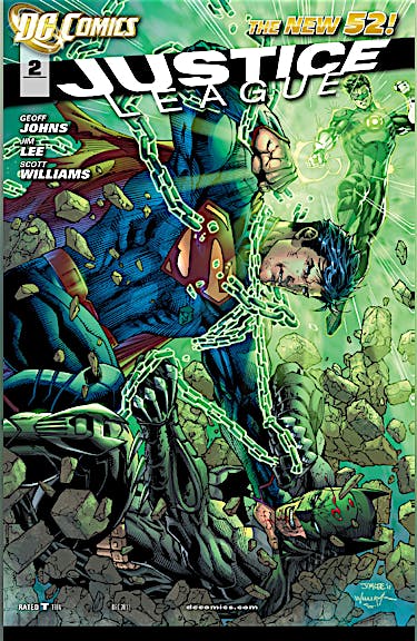New 52 Justice League DC Go! Edition #3 preview images