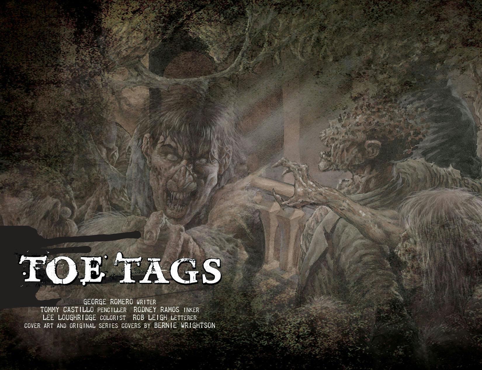 Toe Tags Featuring George A. Romero series preview2