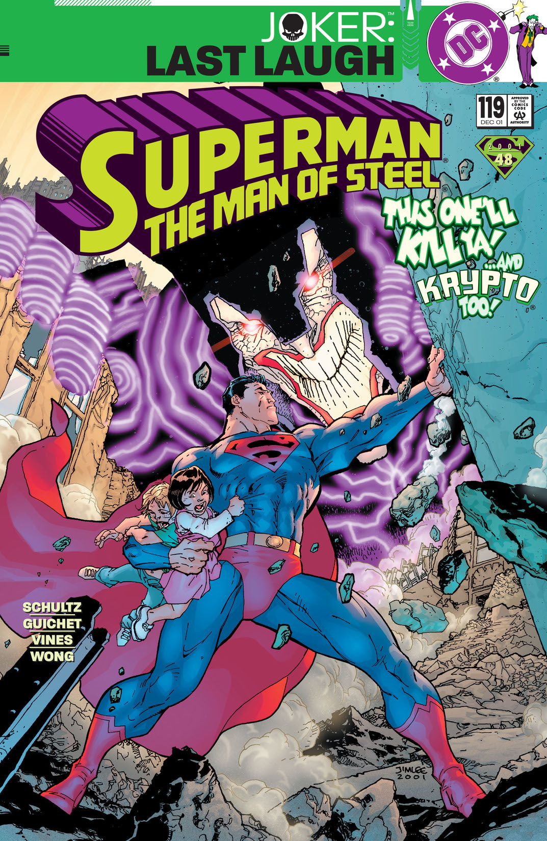 Superman: The Man of Steel #119 preview images