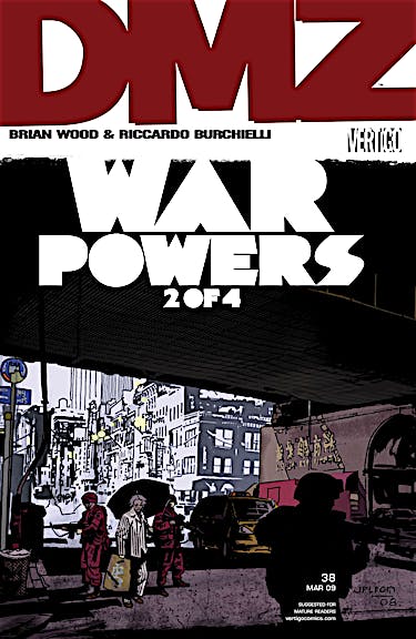 DMZ #38 preview images