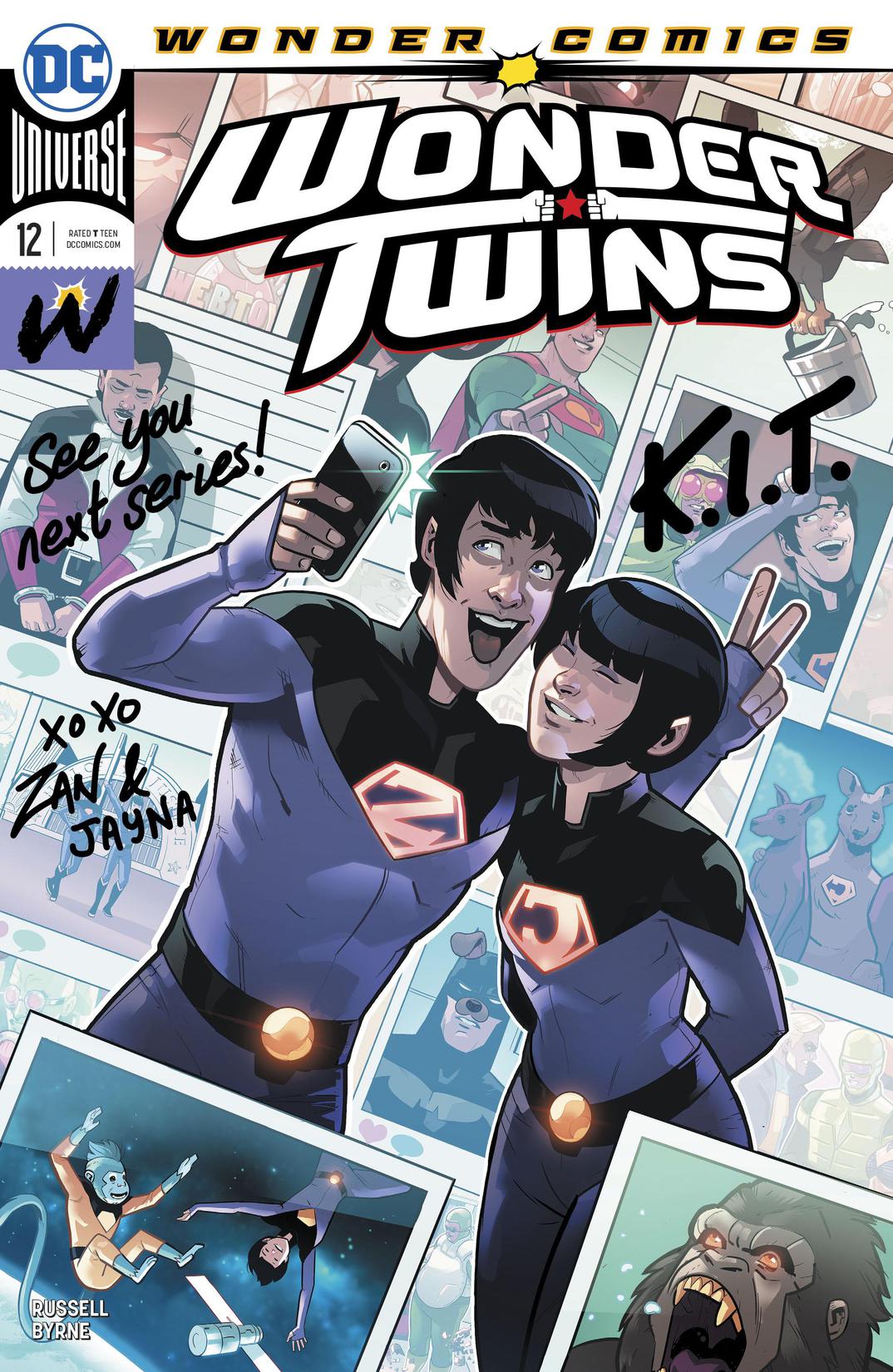 Wonder Twins #12 preview images