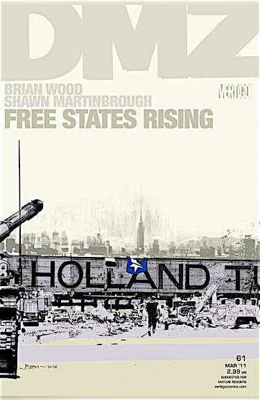 DMZ #61 preview images