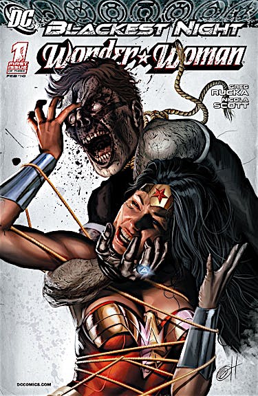 Blackest Night: Wonder Woman #1 preview images