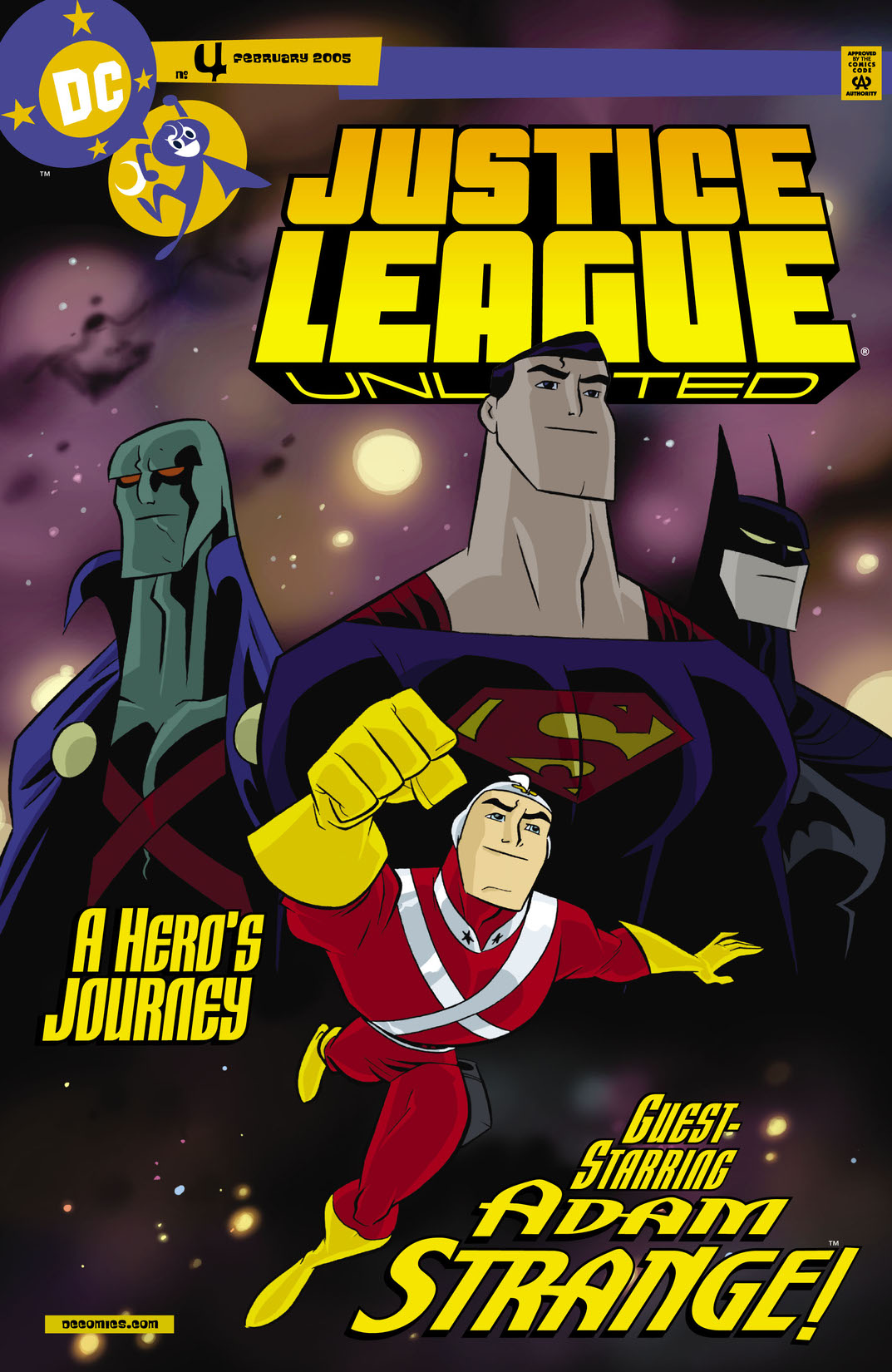 Justice League Unlimited #4 preview images