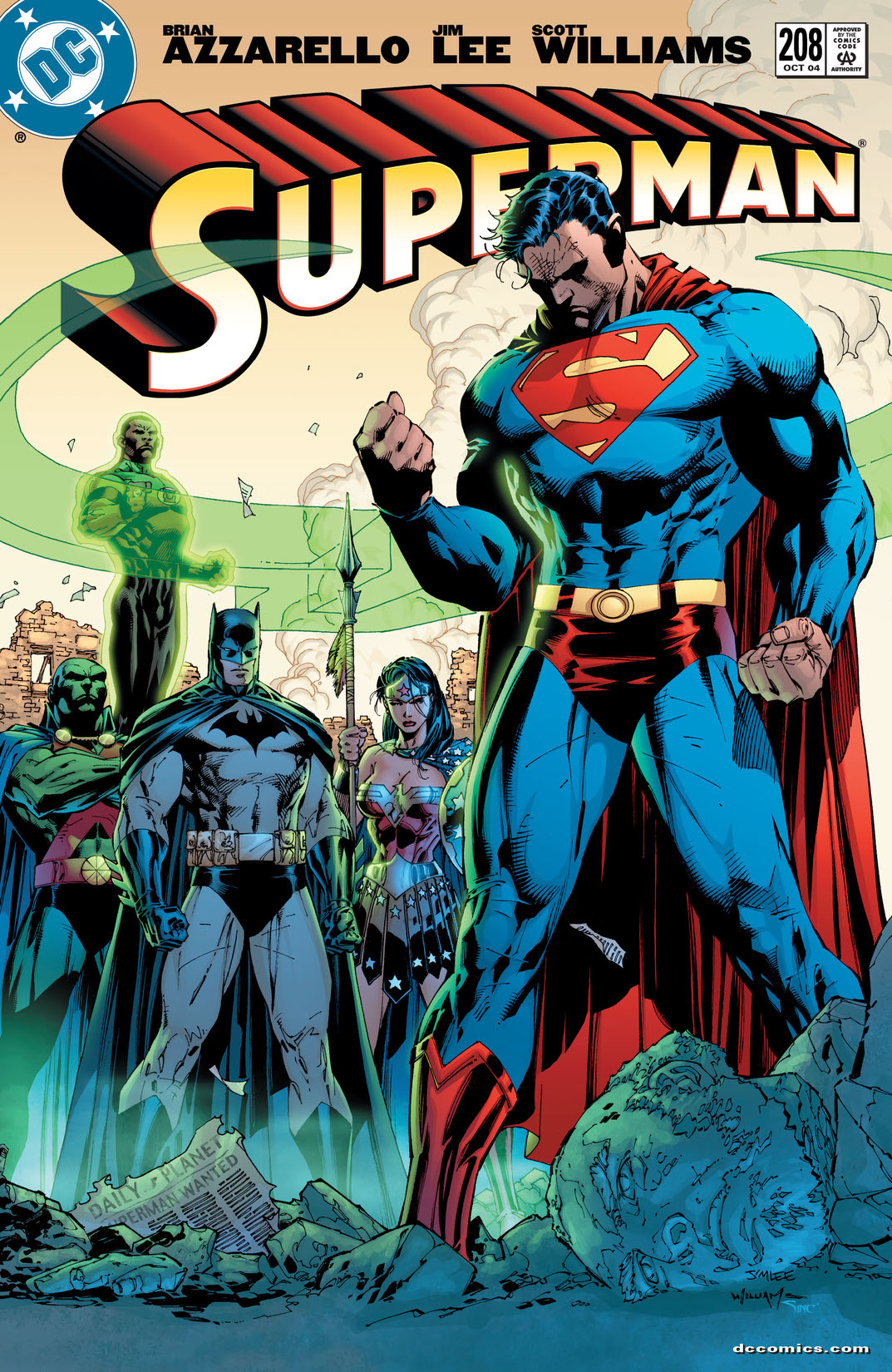 Superman (1986-) #208 preview images