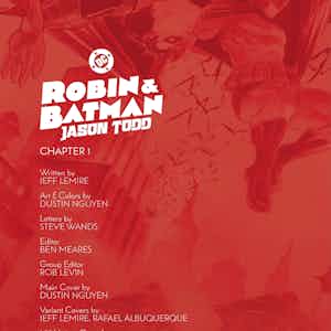 Robin & Batman: Jason Todd series preview1