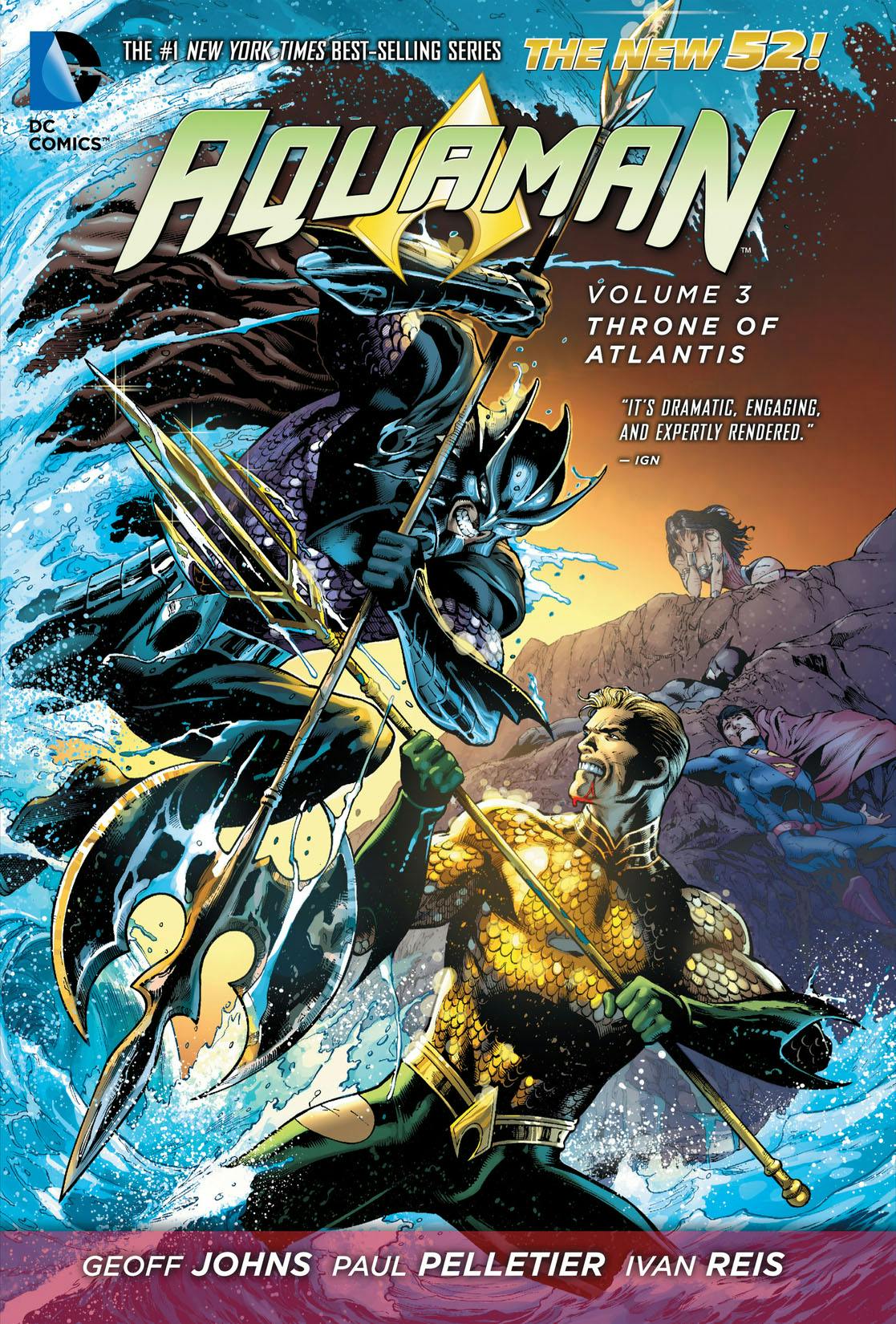 Aquaman Vol. 3: Throne of Atlantis preview images