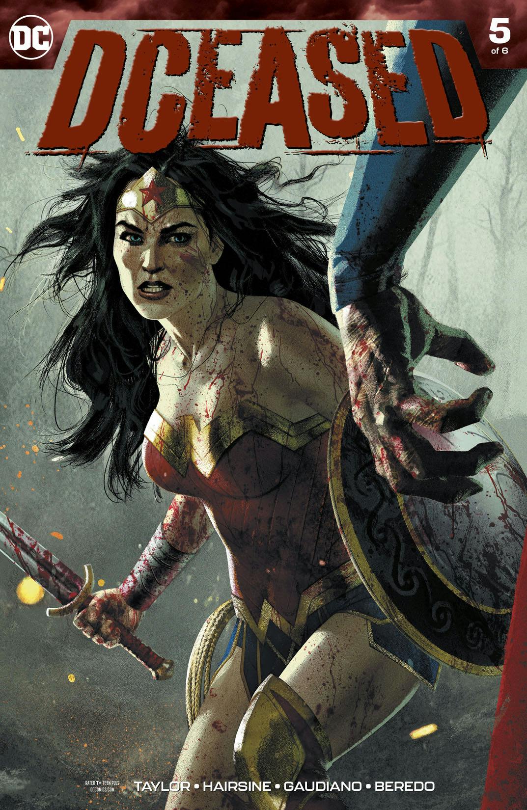 DCeased #5 preview images