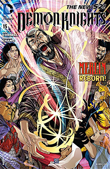 Demon Knights #15 preview images