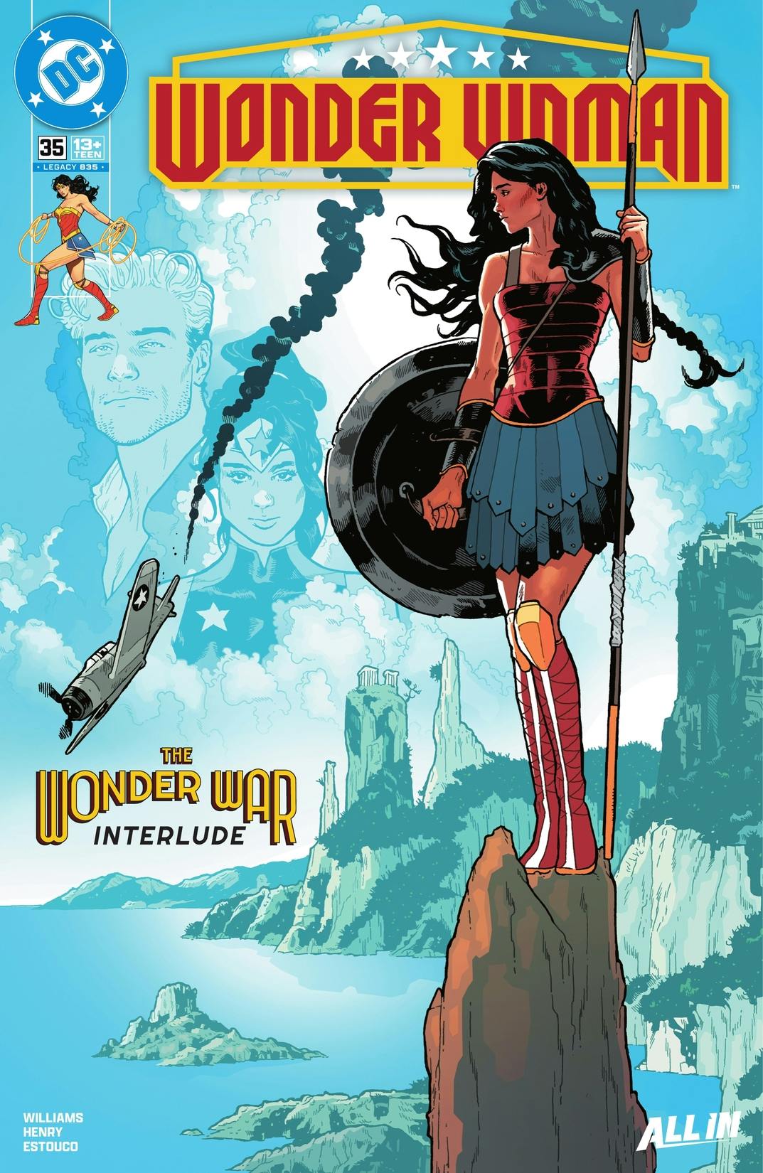 Wonder Woman #35 preview images