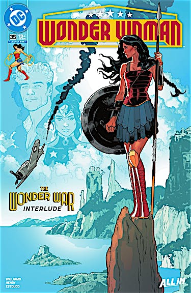 Wonder Woman #35 preview images