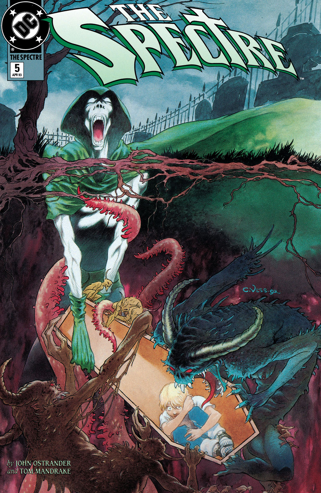The Spectre (1992-) #5 preview images