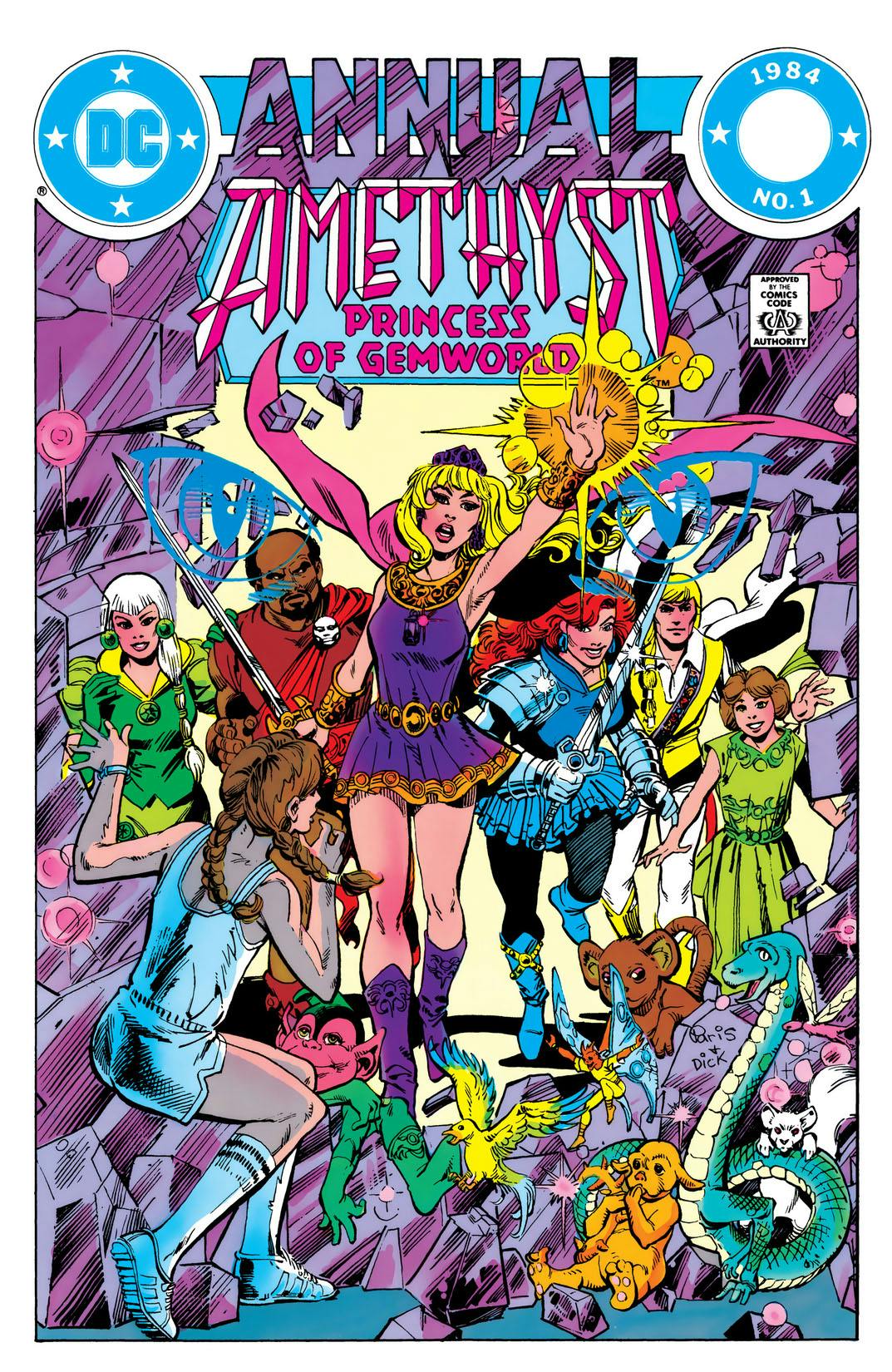 Amethyst: Princess of Gemworld Annual (1984-) #1 preview images