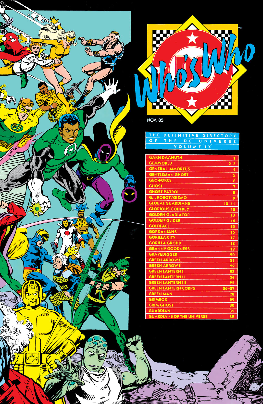 Who's Who: The Definitive Directory of the DC Universe #9 preview images