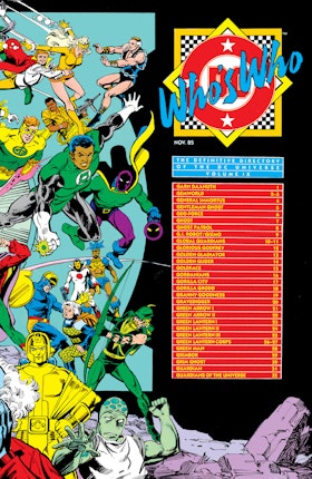 Who's Who: The Definitive Directory of the DC Universe #9