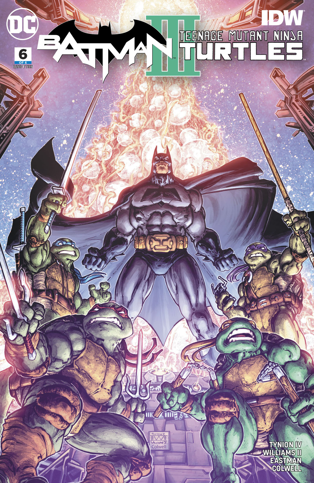 Batman/Teenage Mutant Ninja Turtles III #6 preview images
