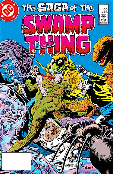 The Saga of the Swamp Thing (1982-) #22 preview images