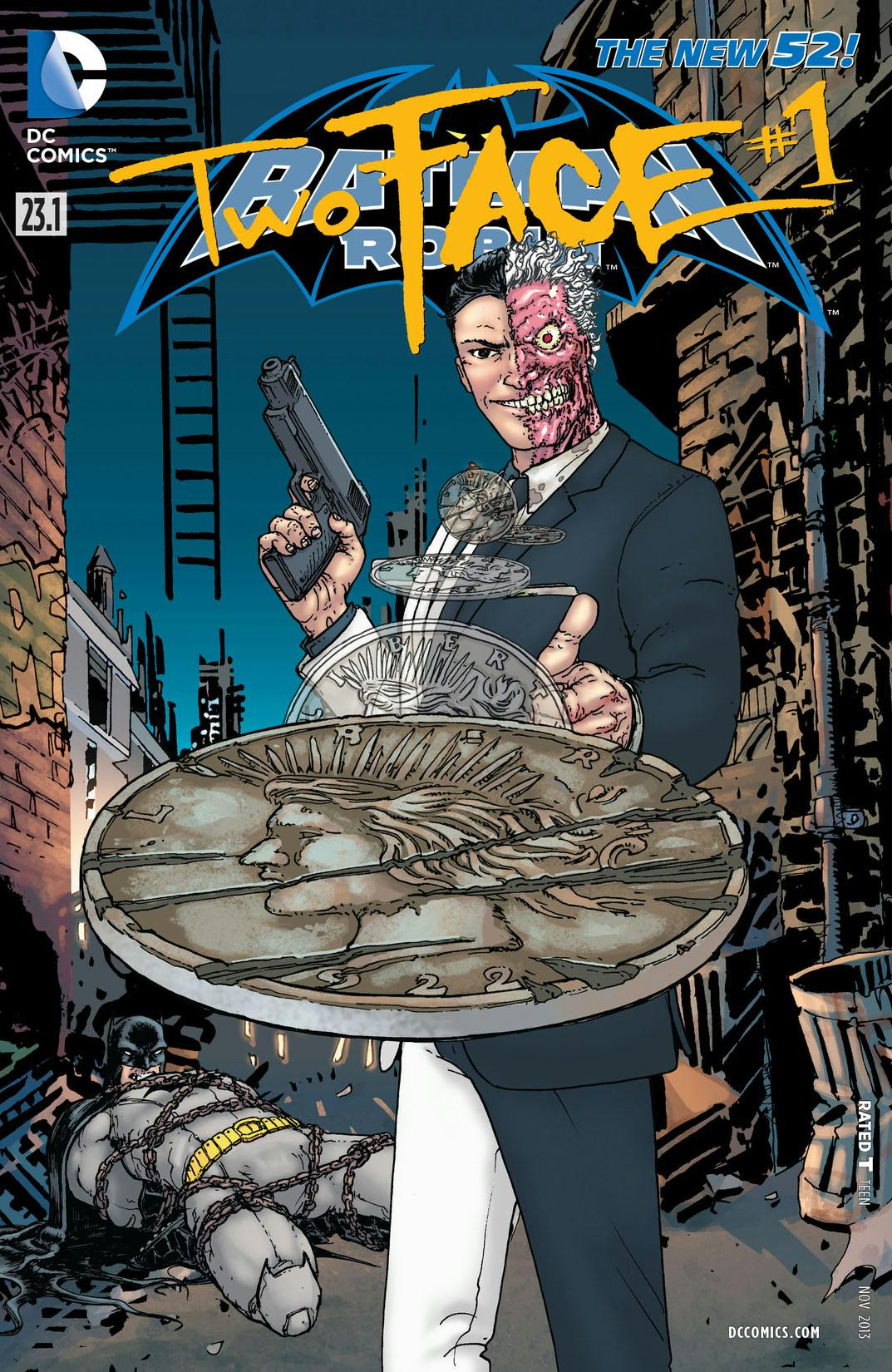 Batman & Robin feat Two Face (2013-) #23.1 preview images
