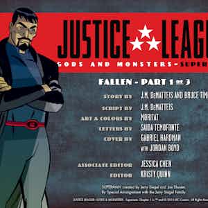 Justice League: Gods & Monsters - Superman series preview1