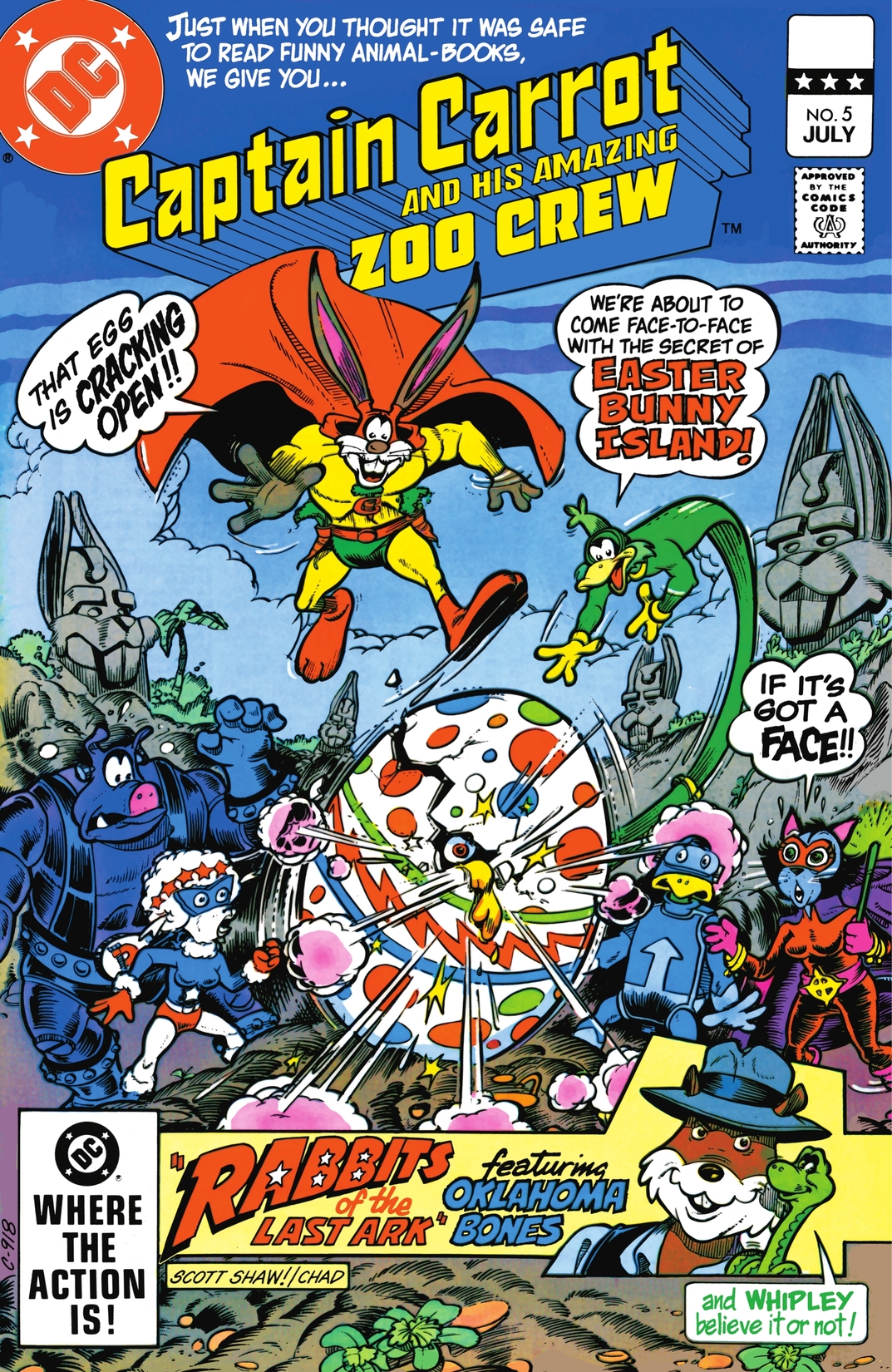 Captain Carrot and His Amazing Zoo Crew #5 preview images