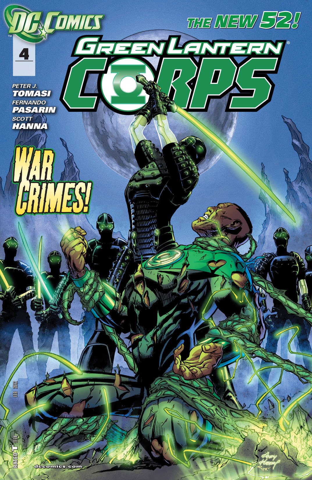 Green Lantern Corps (2011-) #4 preview images