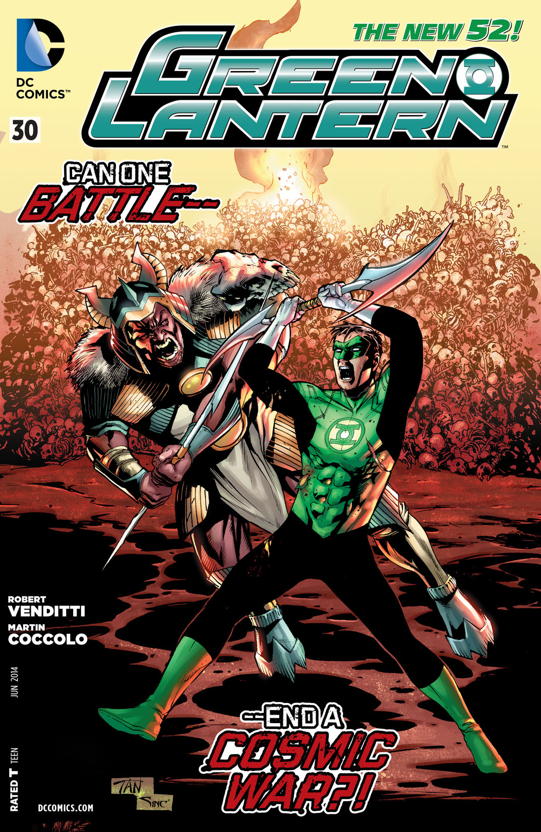 Green Lantern (2011-) #30 preview images