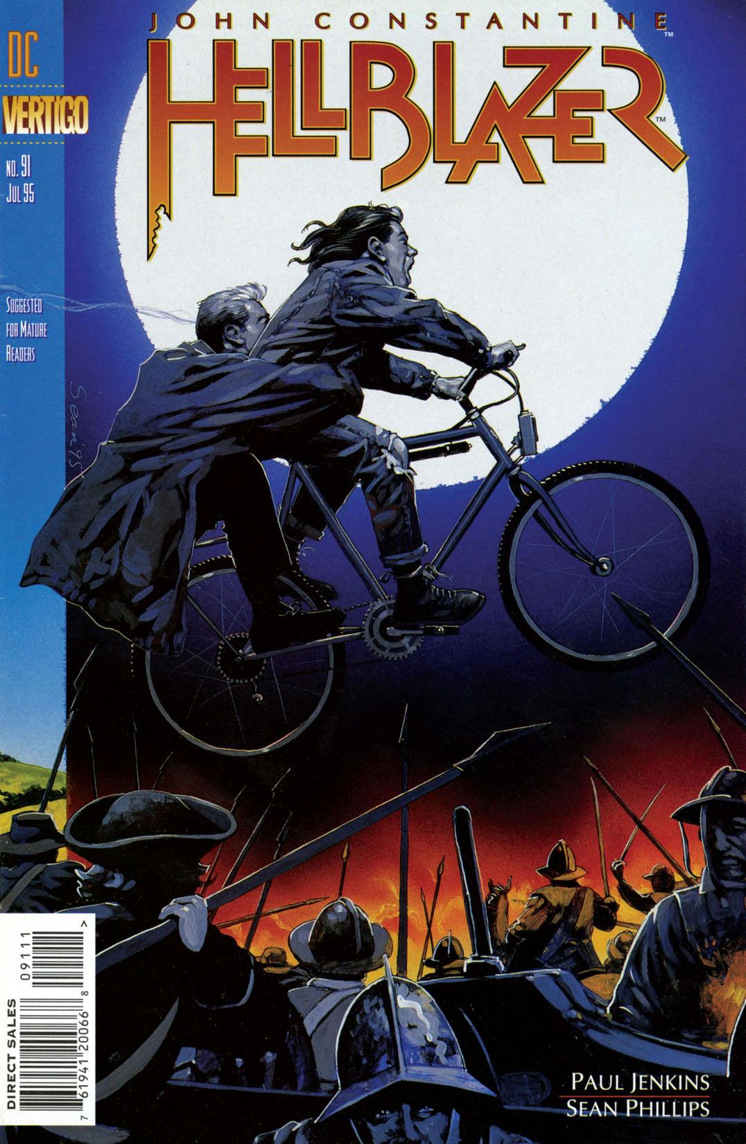 Hellblazer #91 preview images