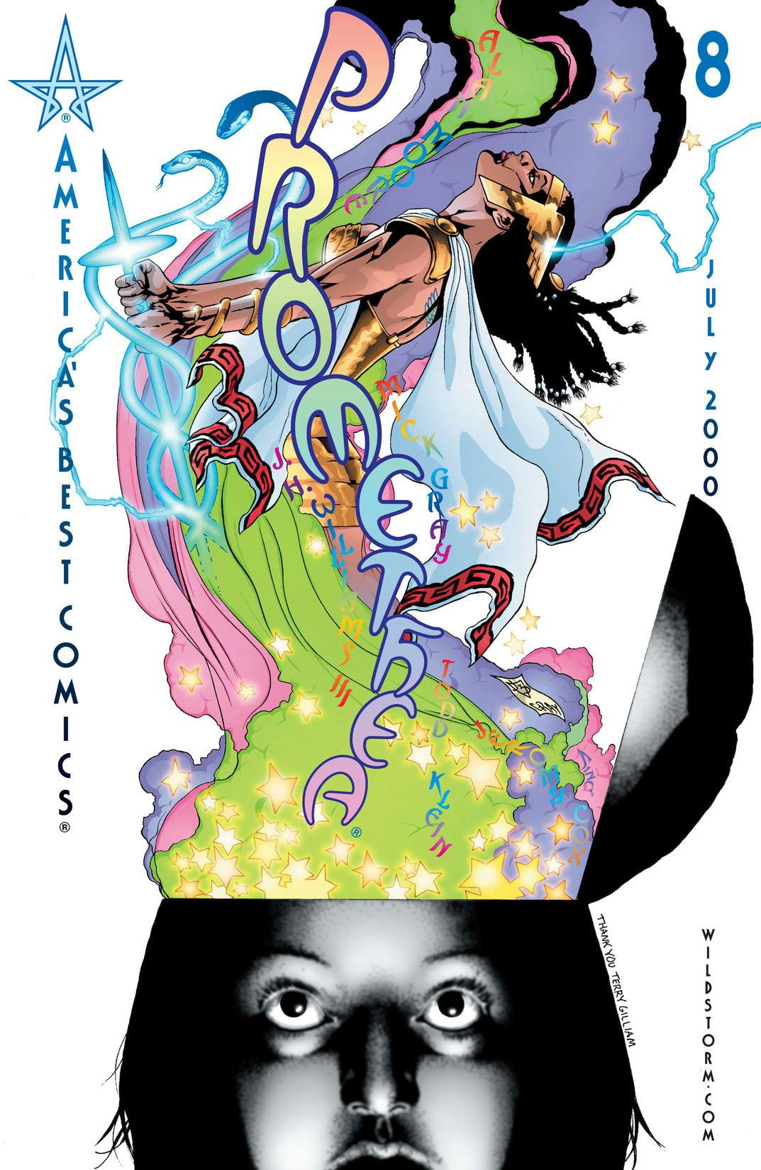 Promethea #8 preview images