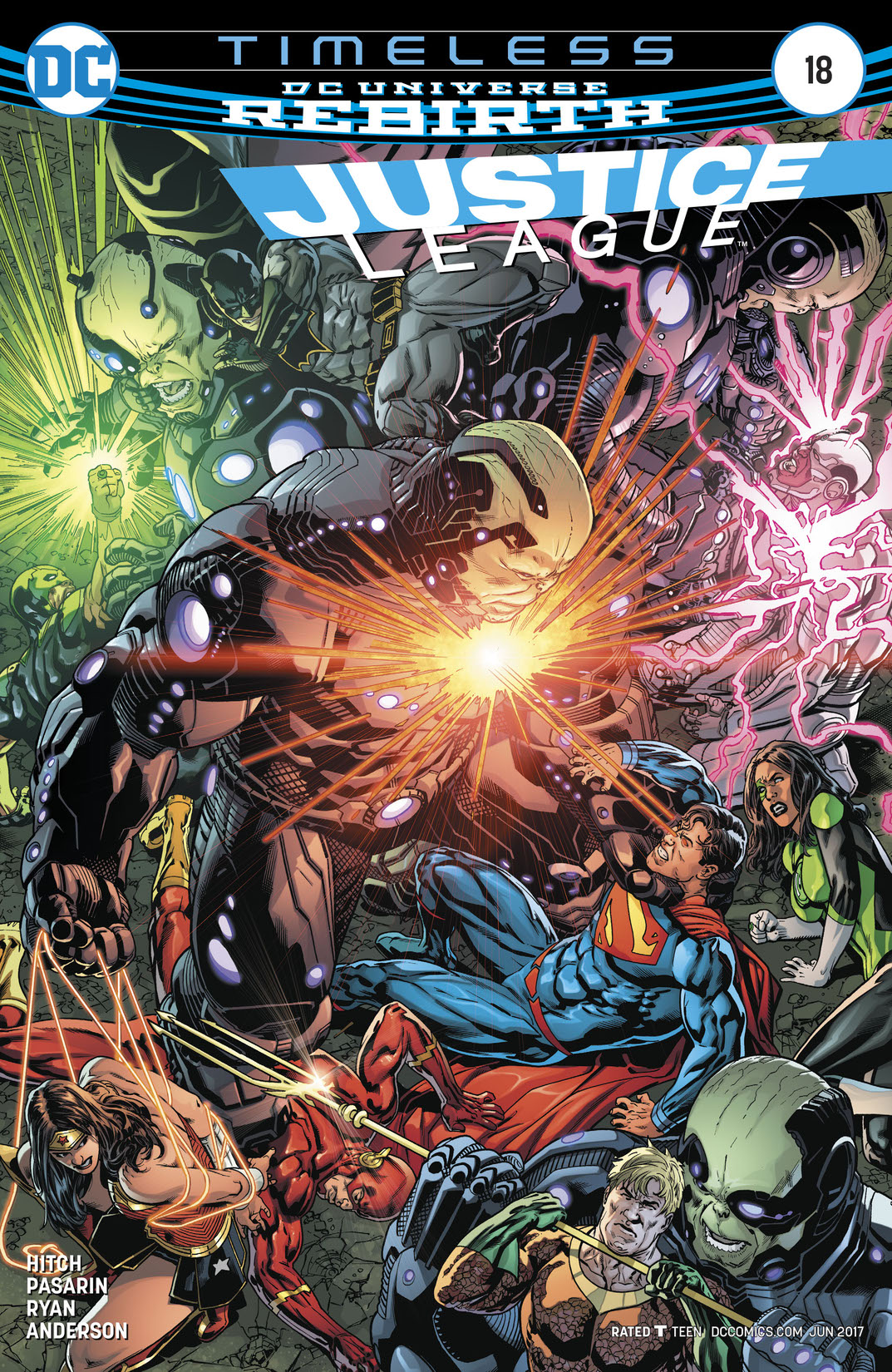 Justice League (2016-) #18 preview images